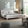 Galano King Payne Luxe Bed with Headboard – Dusty Grey Oak - 3 of 4