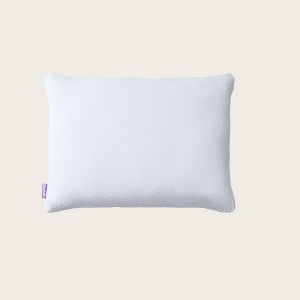 Purple Freeform Pillow with Customizable Support, GelFlex® Grid & MicroFlex™ Moon Foam - 1 of 4