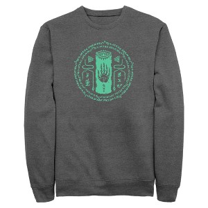 Mens Nintendo The Legend of Zelda: Tears of the Kingdom Glowing Shrine Rune Sweatshirt - 1 of 4