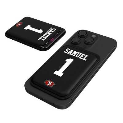 Keyscaper NFL San Francisco 49ers Players Game Tactic Black Magnetic Credit Card Wallet