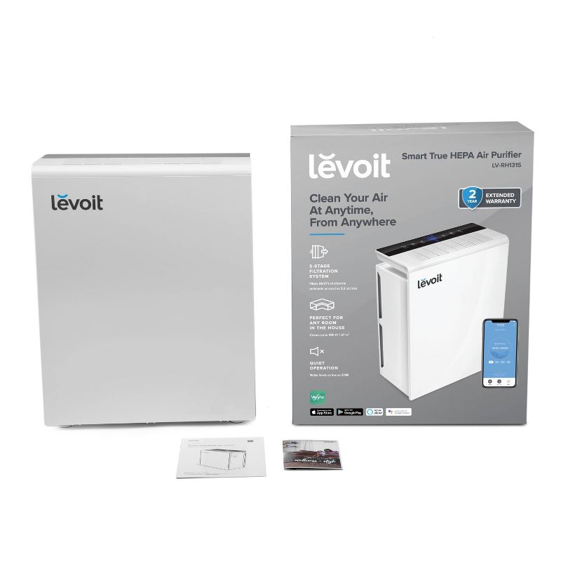 Levoit Smart Wi-Fi True HEPA Air Purifier, 5 of 6