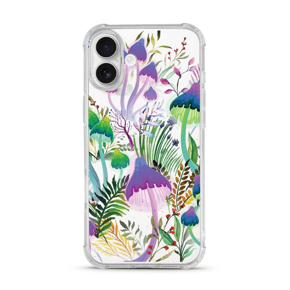 OTM Essentials Tough Edge iPhone 16 Plus Case - Spore Story Shrooms