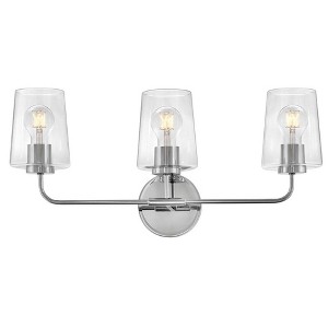 Lark Kline 3 - Light Vanity in  Chrome - 1 of 4