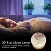 USB Fantasy Rainbow Planet Light Astronomical Ornaments Desktop Decorative Lights Art Crafts Wooden Case Gifts for Wedding Party - 3 of 4