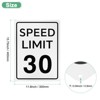 Unique Bargains Aluminum Weather Resistant Waterproof Rust Free Traffic Sign 1 Pc - 3 of 4