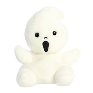 Aurora Mini Boo Ghost Palm Pals Adorable Stuffed Animal White 5" - 1 of 4