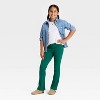 Girls' Ribbed Flare Leggings - Cat & Jack™ - 3 of 3