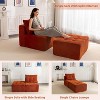 MAXYOYO Modular Sectional Sofa Couch, Sleeper Chair Modern Boneless Couch for Living Room, No Assembly Required - 3 of 4