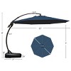 GRANDPATIO 12 Ft Cantilever Sunbrella Umbrella With Base - 3 of 4