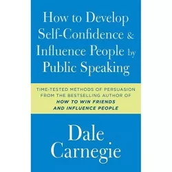 How to Develop Self-Confidence and Influence People by Public Speaking - by  Dale Carnegie (Paperback)