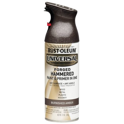Rust-Oleum 12oz Universal Hammered Spray Paint Dark Brown