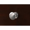 1Pc Contemporary 2 Drawer Nightstand End Table Jewelry Tray Brown Finish Solid Wood Wooden Bedroom Furniture - 4 of 4