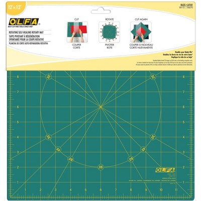 OLFA Rotating Cutting Mat 12"X12"