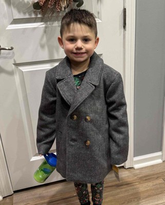 Boys Solid Pea Coat Cat Jack Target