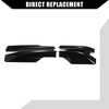 Upper Roof Rack Rails End Cap Protection Cover Shell for Toyota RAV4 2006-2012 Plastic 4 Pcs Black - 4 of 4