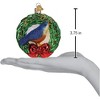 Old World Christmas Glass Blown Ornament, Calling Bird - 4 of 4