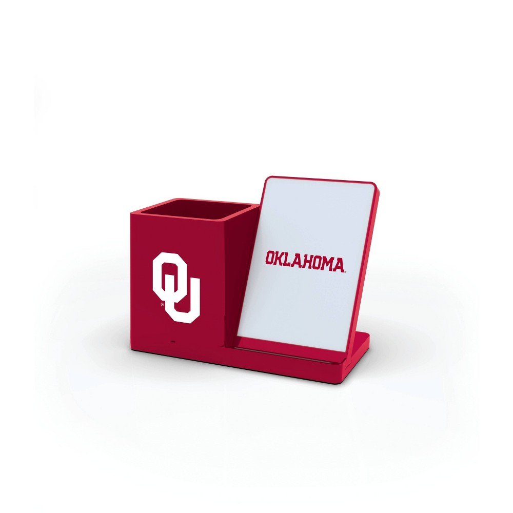 Photos - Other for Mobile NCAA Oklahoma Sooners Wireless Charging Pen Holder