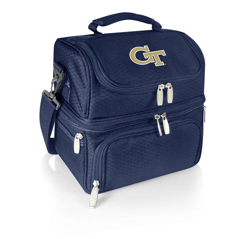 NCAA Georgia Tech Yellow Jackets Pranzo Dual Compartment Lunch Bag - Blue, 1 of 10