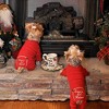 "Santa's Lil Helper" Embroidered Dog Pajamas, X-Small - 3 of 4