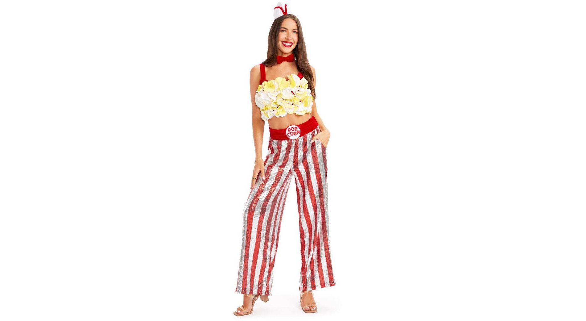 Tipsy Elves Women's Popcorn Halloween Costume - Funny 2-Piece Costumes for Women