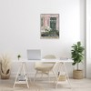 Stupell Industries Spring Bicycle Lush Floral Bouquet Vintage City Architecture, 30" x 24" - 2 of 4