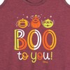Women's - Disney - Boo To You Graphic Racerback Tank - 2 of 4