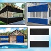 Covers&All Outdoor Clear Panel Curtain, Outdoor Curtains for Patio, Waterproof & Weather Resistant Tarp - 2 of 4