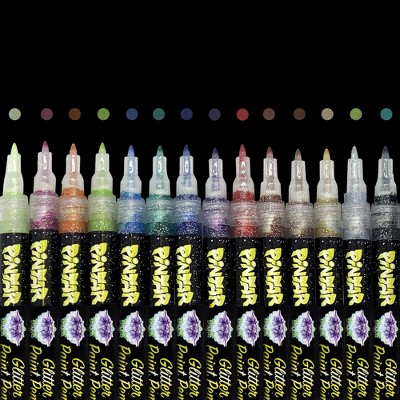 Pintar Premium Acrylic Paint Pens - 4 (0.7mm), 4(1.0mm) & 4(5.0mm