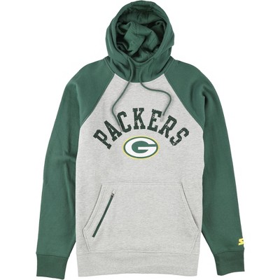 STARTER Mens Green Bay Packers Hoodie Sweatshirt