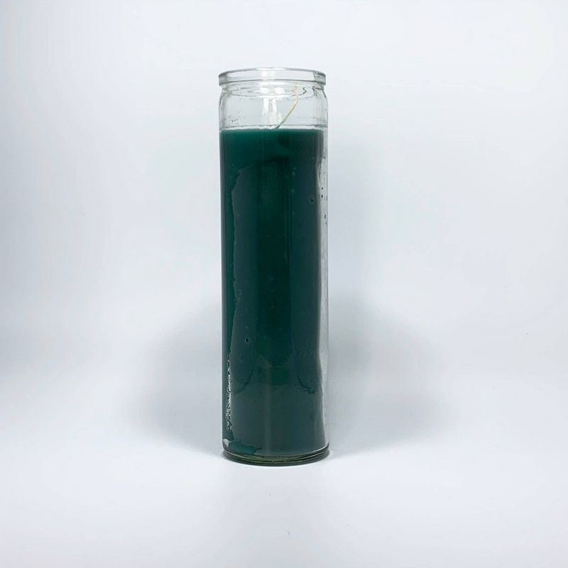 Jar Candle Dark Green 11.3oz - Continental Candle, 3 of 5