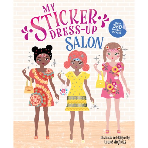 Dress up sticker book best sale