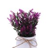 Unique Bargains Artificial Plants 3.94"x3.94"x7.09" 1 Pc - 3 of 3