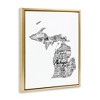 Stupell Industries Michigan State Typography Cities Map, 21" x 17" - 3 of 4