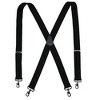 CTM Men's Big & Tall Elastic Solid Color X-Back Suspender with Swivel Hook Ends - 4 of 4