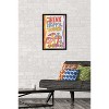 Trends International Mushrooms - Think Happy Thoughts Framed Wall Poster Prints - 2 of 4