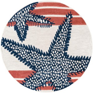 Unique Loom    Belize Outdoor Placencia Area Rug - 1 of 4