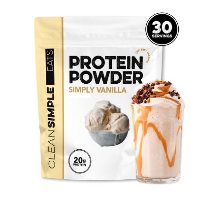 Clean Simple Eats Protein Powder - Simply Vanilla - 34.9oz/30 Servings