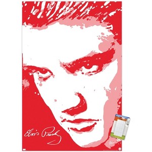 Trends International Elvis Presley - Red Unframed Wall Poster Prints - 1 of 4