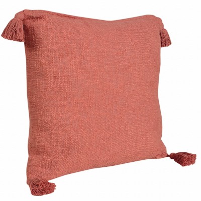 20" X 20"  100% Cotton Zippered Pillow