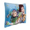 Disney Toy Story It's Play Time Blue and Green, Woody and Buzz Decorative Toddler Pillow - 2 of 4