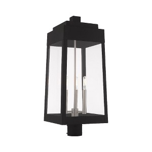 Livex Lighting Oslo 3 - Light Post Light in  Black - 1 of 4