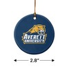 Averett University Cougars Logo Porcelain Holiday Christmas Tree Ornament - 3 of 4