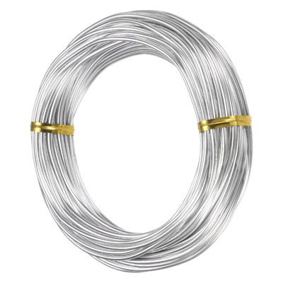 Unique Bargains Aluminum Gardening Branch Bonsai Training Wire 1 Roll