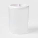 Plastic Toothbrush Holder Clear - Room Essentials™