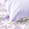 BAGOKIE Twin Size 5 Pieces Kids Bed in a Bag Floral Bedding Set for Girls - 3 of 4