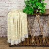Parkland Collection,Transitional Stripe Rectangle Throw - 4 of 4