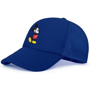 Disney Adult Trucker Hat - Mickey Mouse Mesh Snapback Baseball Cap - 1 of 4