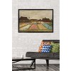 Trends International Flower Beds in Holland by Vincent van Gogh Framed Wall Poster Prints - 2 of 4