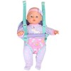 Dream Collection: 16" Baby Doll Traveling Set in Blue - 4 of 4
