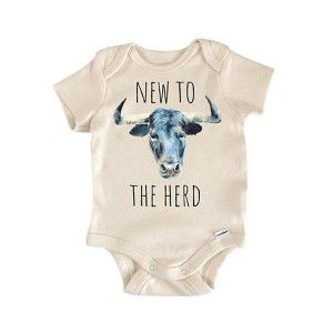Cow Bull Farm Herd - Baby Boy Girl Clothes Infant GS1 - 1 of 1